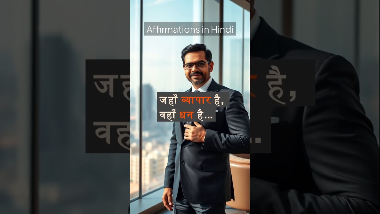 धन और व्यापार साथ चलते हैं | Affirmations in Hindi धन और व्यापार साथ चलते हैं | Affirmations in Hindi