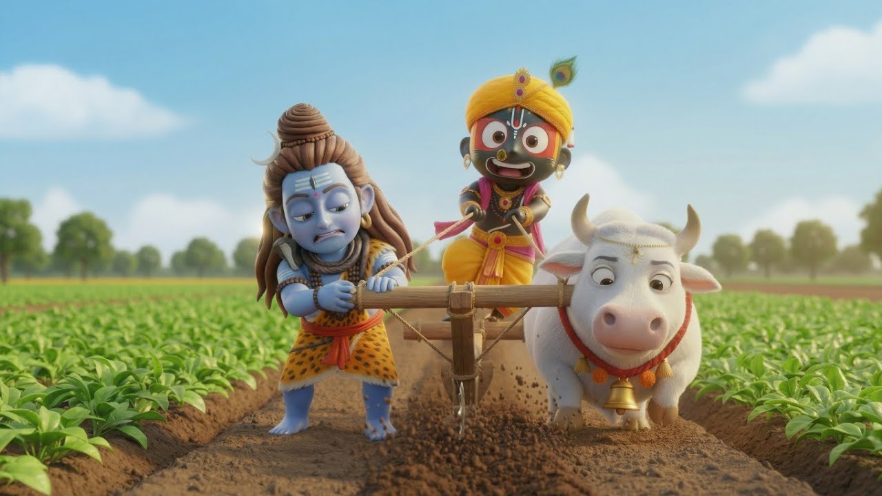 जगन्नाथ जी ने महादेव से खेती क्यों करवाई? 😱 | चौंकाने वाली लीला | Hindi Animated Story जगन्नाथ जी ने महादेव से खेती क्यों करवाई? 😱 | चौंकाने वाली लीला | Hindi Animated Story