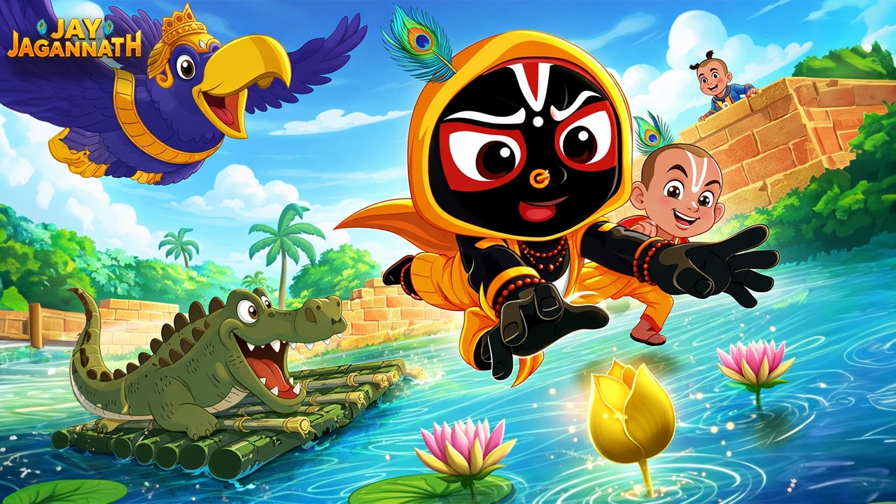 जब कांटा बना आस्था का चमत्कार! |Jay Jagannath | Jagannath Cartoon| jai jagannath | Krishna Cartoon जब कांटा बना आस्था का चमत्कार! |Jay Jagannath | Jagannath Cartoon| jai jagannath | Krishna Cartoon