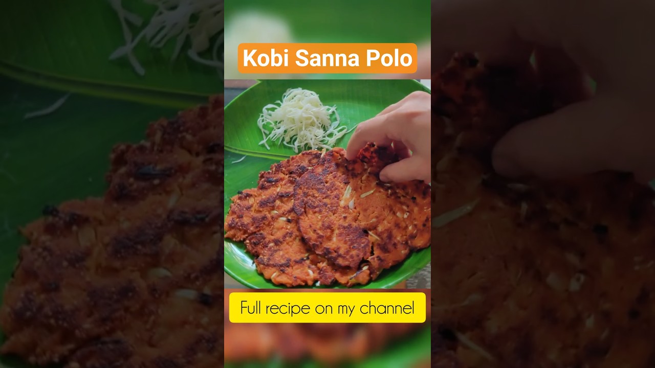 Traditional GSB Kobi sanna polo | Cabbage Dosa #shorts #gsbrecipes #sannapolo #cabbagedosa Traditional GSB Kobi sanna polo | Cabbage Dosa #shorts #gsbrecipes #sannapolo #cabbagedosa
