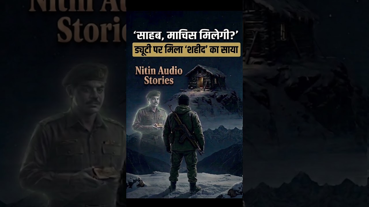 रात के अंधेरे में शहिद फौजी का साया! 🪖 #NitinAudioStories #Armyhorror #Fojisaab #viral रात के अंधेरे में शहिद फौजी का साया! 🪖 #NitinAudioStories #Armyhorror #Fojisaab #viral