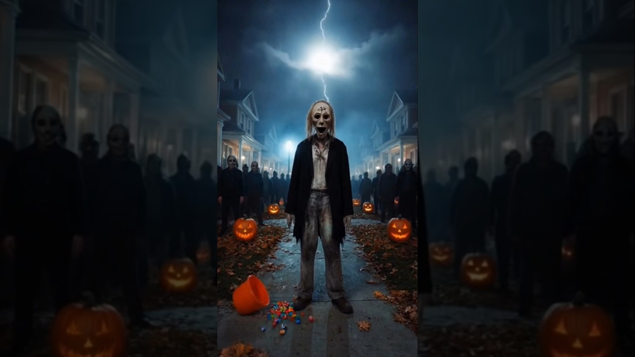 The Spooky Halloween Night | An AI Horror Story. #shorts The Spooky Halloween Night | An AI Horror Story. #shorts