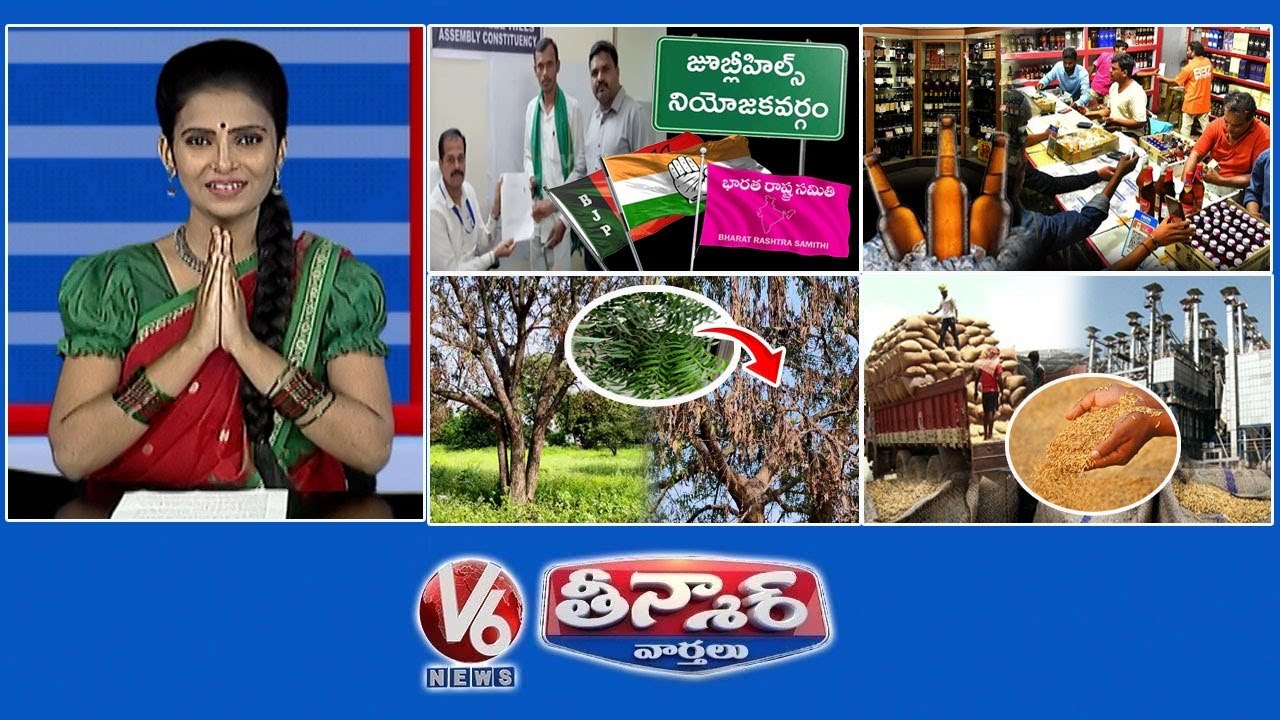 10 Nominations-Jubilee Hills Bypoll | Wine Shop Tenders | Neem Trees-Dieback Disease | V6 Teenmaar 10 Nominations-Jubilee Hills Bypoll | Wine Shop Tenders | Neem Trees-Dieback Disease | V6 Teenmaar