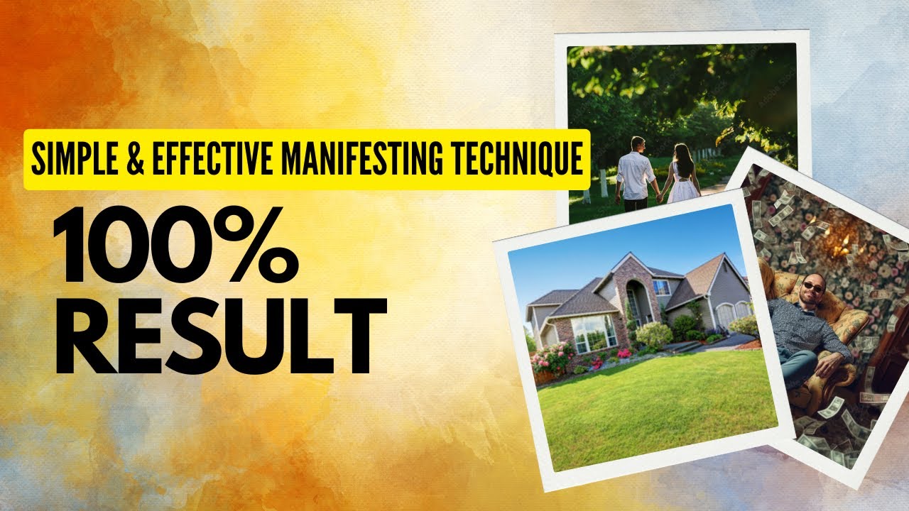 Most Effective & Simple Manifestation Technique, 1st Time, Step-by-Step Process Most Effective & Simple Manifestation Technique, 1st Time, Step-by-Step Process