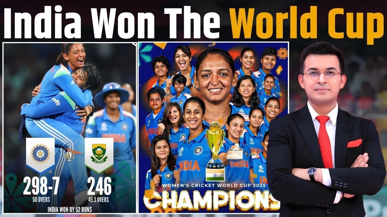 Ind vs Sa : Harmanpreet Kaur-Led Bravehearts Make History, Clinch 1st-Ever Women’s ODI World Cup ! Ind vs Sa : Harmanpreet Kaur-Led Bravehearts Make History, Clinch 1st-Ever Women’s ODI World Cup !