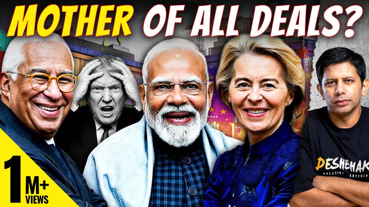 Thank You Trump?! | Historic Trade Deal With EU | What’s The Catch For India? | Akash Banerjee Thank You Trump?! | Historic Trade Deal With EU | What’s The Catch For India? | Akash Banerjee