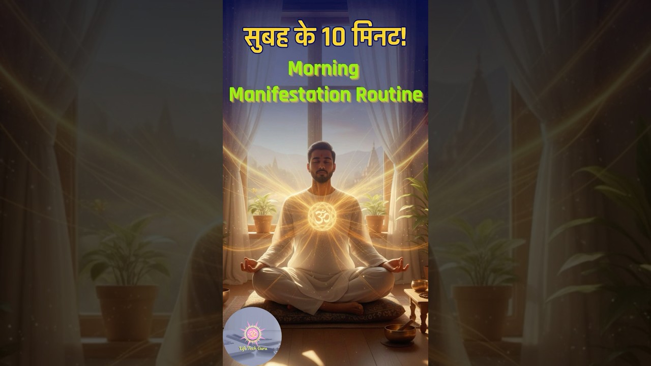 सुबह के 10 मिनट जो आपकी किस्मत रीसेट कर देंगे | Morning Manifestation Routine | 10 मिनट Energy Reset सुबह के 10 मिनट जो आपकी किस्मत रीसेट कर देंगे | Morning Manifestation Routine | 10 मिनट Energy Reset