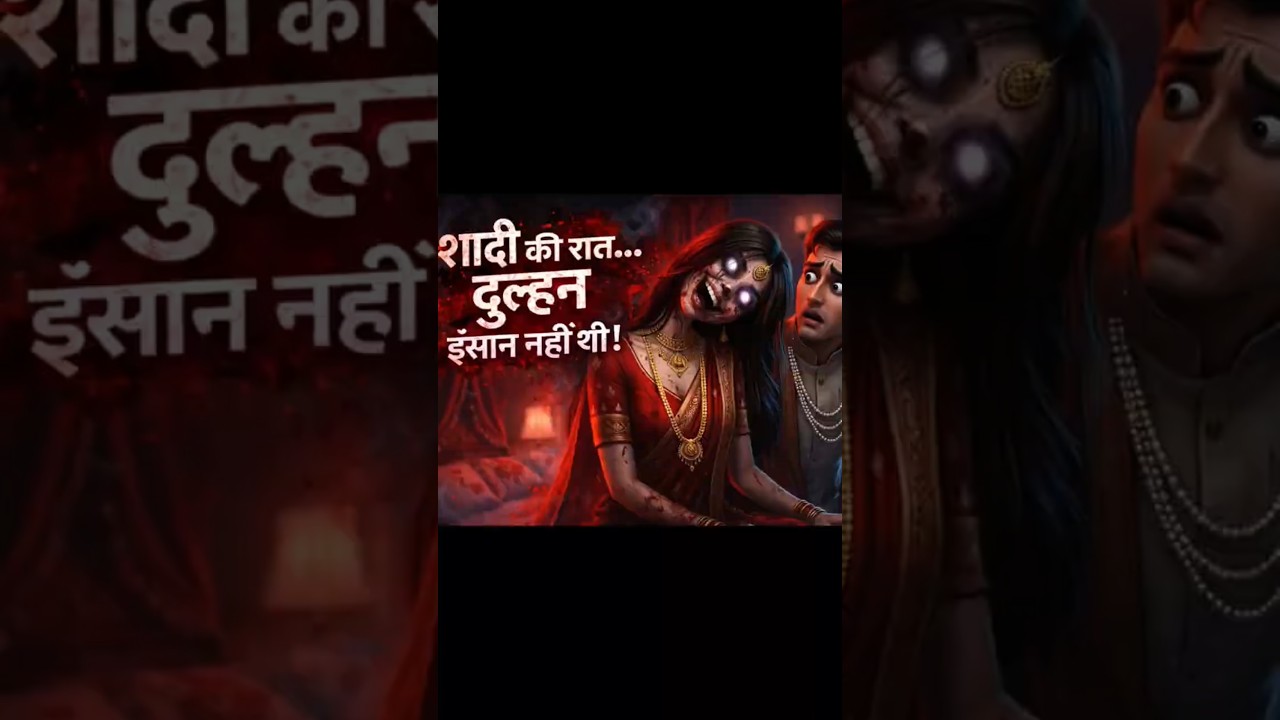 शादी की रात… दुल्हन इंसान नहीं थी! 😨 | Real Horror Story in Hindi | Animated Story #shorts शादी की रात… दुल्हन इंसान नहीं थी! 😨 | Real Horror Story in Hindi | Animated Story #shorts