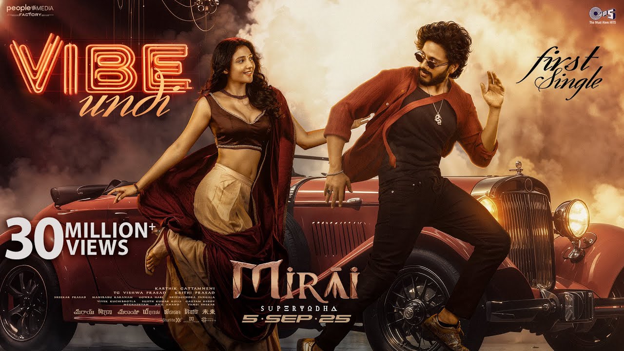 Vibe Undi – Lyrical | Mirai | Teja Sajja, Ritika Nayak | Karthik Gattamneni |Gowra Hari|Armaan Malik Vibe Undi – Lyrical | Mirai | Teja Sajja, Ritika Nayak | Karthik Gattamneni |Gowra Hari|Armaan Malik