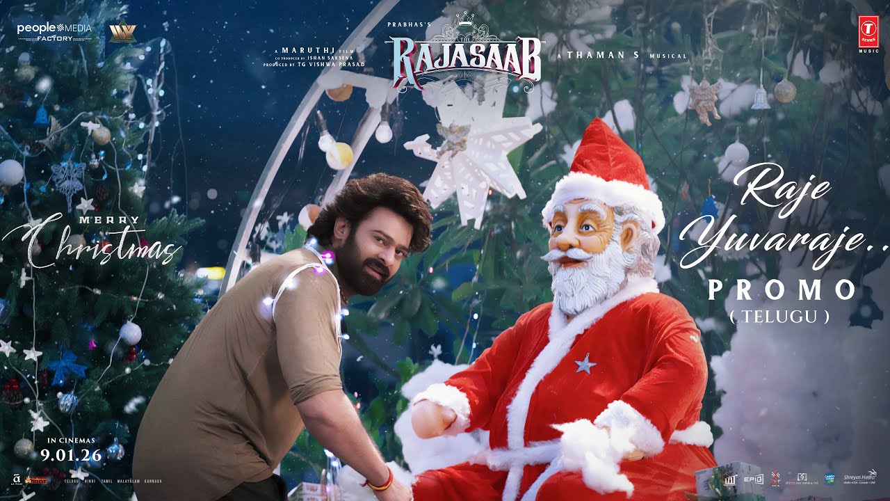Raje Yuvaraje Promo (Telugu) – The RajaSaab | Prabhas | Nidhhi Agerwal | Thaman | Maruthi Raje Yuvaraje Promo (Telugu) – The RajaSaab | Prabhas | Nidhhi Agerwal | Thaman | Maruthi