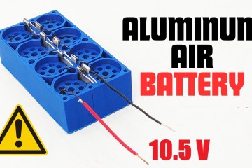 How To Make an Aluminium Air Battery | Genuine Experiment for Batteries DIY How To Make an Aluminium Air Battery | Genuine Experiment for Batteries DIY