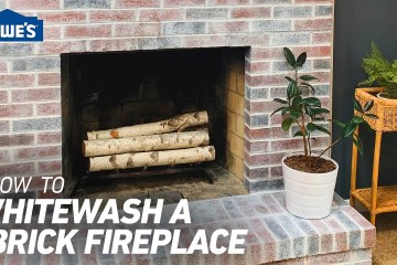 How to Whitewash a Brick Fireplace How to Whitewash a Brick Fireplace