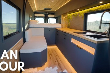 Stealthy Yet Stylish DIY Campervan Conversion Lets Tour Stealthy Yet Stylish DIY Campervan Conversion Lets Tour