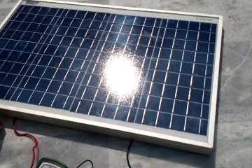 How to make a 40W solar power system How to make a 40W solar power system