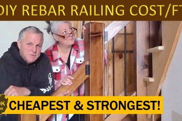 DIY Rebar Railings – The CHEAPEST & STRONGEST you can BUILD! DIY Rebar Railings – The CHEAPEST & STRONGEST you can BUILD!