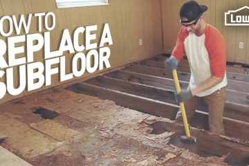 How to Remove and Replace a Rotten Subfloor How to Remove and Replace a Rotten Subfloor