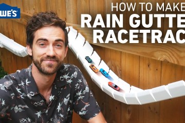 How to Make a Rain Gutter Racetrack How to Make a Rain Gutter Racetrack