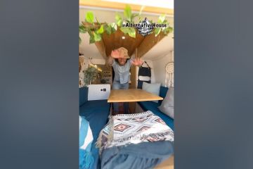 Full-time Vanlife in a Self-Built Camper Van Full-time Vanlife in a Self-Built Camper Van
