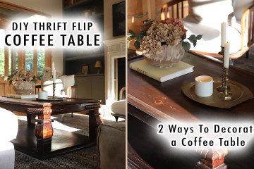 Upcycling a COFFEE TABLE for our living room Upcycling a COFFEE TABLE for our living room