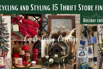 Sustainable Style: Upcycling with Thrifted Finds for Christmas Decor! Sustainable Style: Upcycling with Thrifted Finds for Christmas Decor!