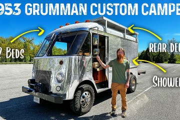The BEST Step Van Camper Build EVER – Vintage Grumman Bread Truck Conversion The BEST Step Van Camper Build EVER – Vintage Grumman Bread Truck Conversion
