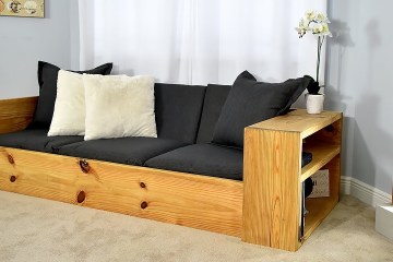 DIY Sofa Bed / Turn this sofa into a BED DIY Sofa Bed / Turn this sofa into a BED