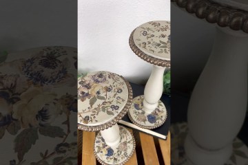 How to Upcycle Spindles into Candle Holders | DIY Upcycled Chair Spindle Idea How to Upcycle Spindles into Candle Holders | DIY Upcycled Chair Spindle Idea
