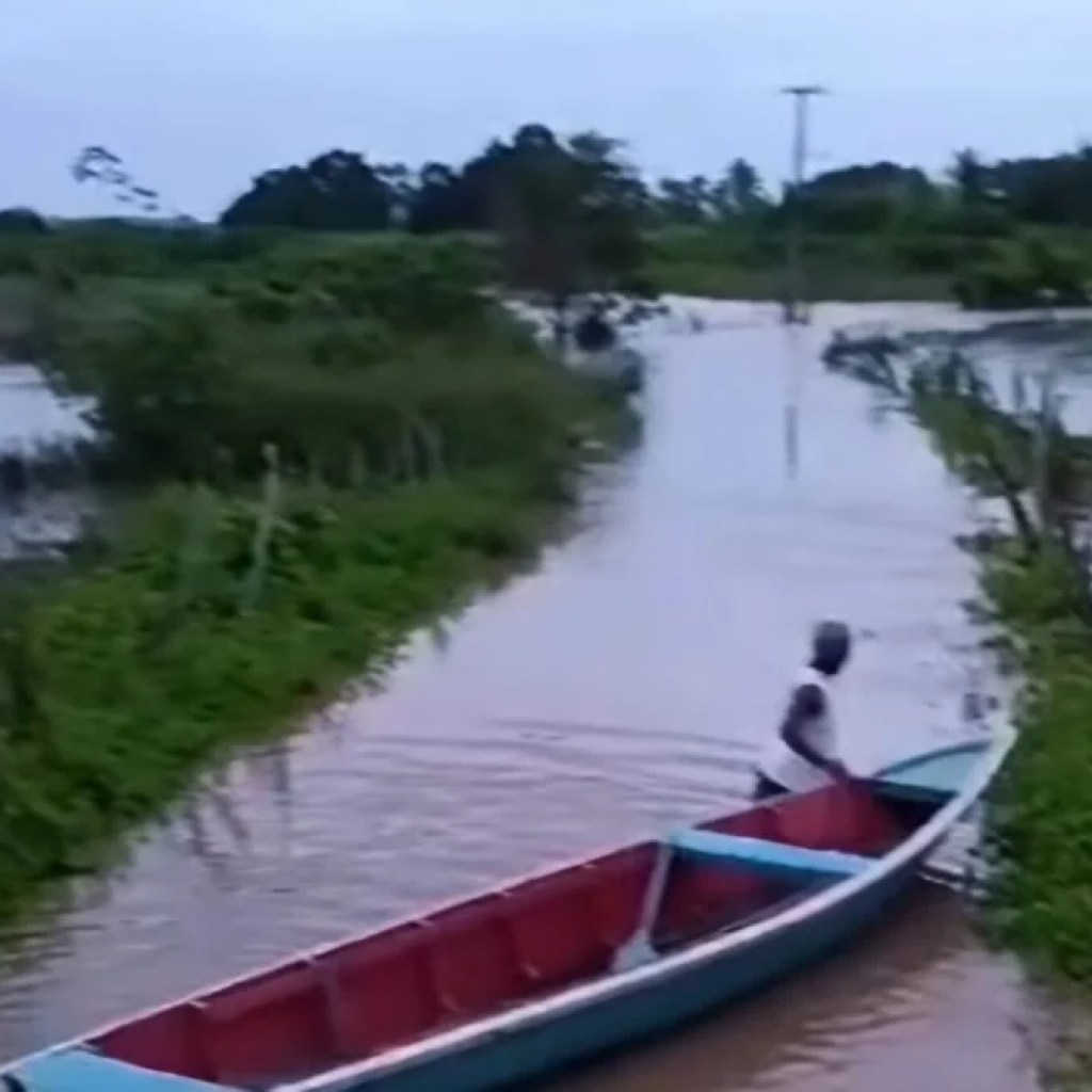 Cheia no Rio Mamanguape Deata Moradorores Ilhados Em Rio Tinto Cheia no Rio Mamanguape Deata Moradorores Ilhados Em Rio Tinto