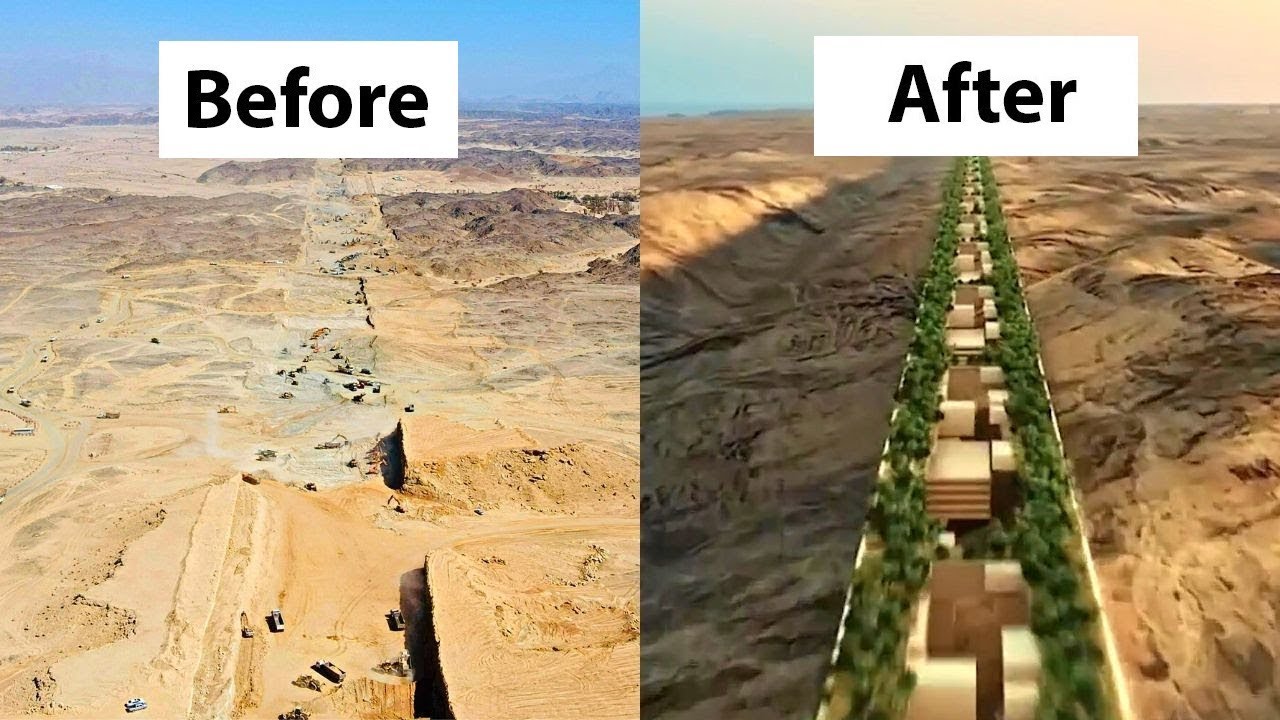 The Line – A 170km Long Skyscraper City in Saudi Arabia The Line – A 170km Long Skyscraper City in Saudi Arabia