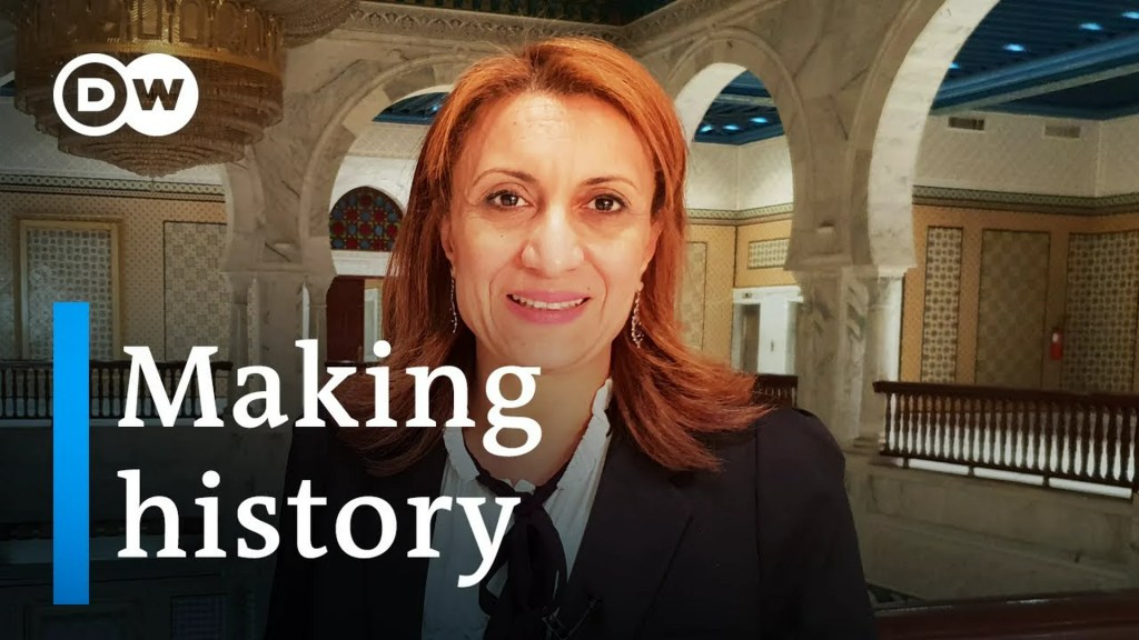 The first female mayor of Tunis The first female mayor of Tunis