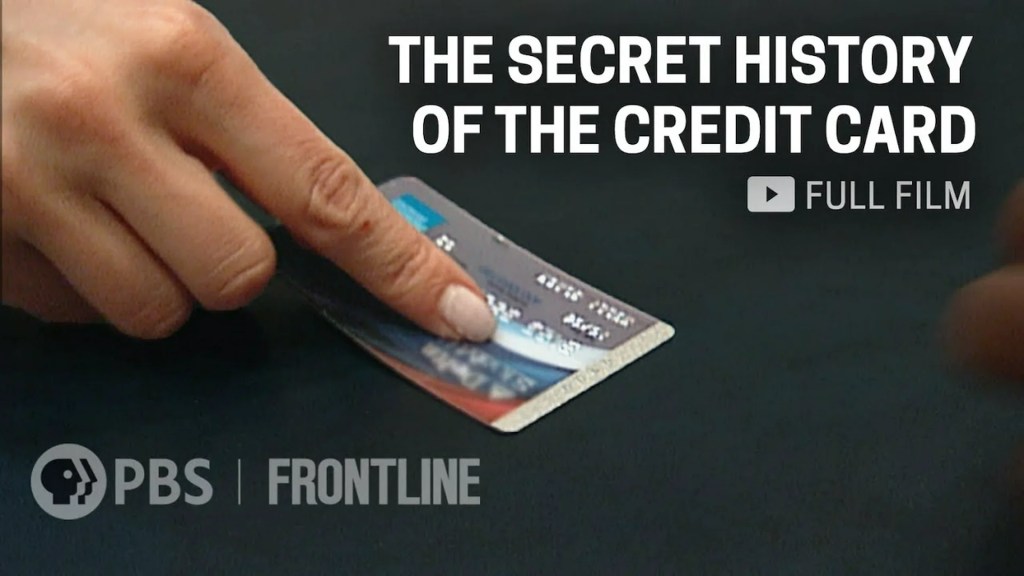 The Secret History of the Credit Card The Secret History of the Credit Card