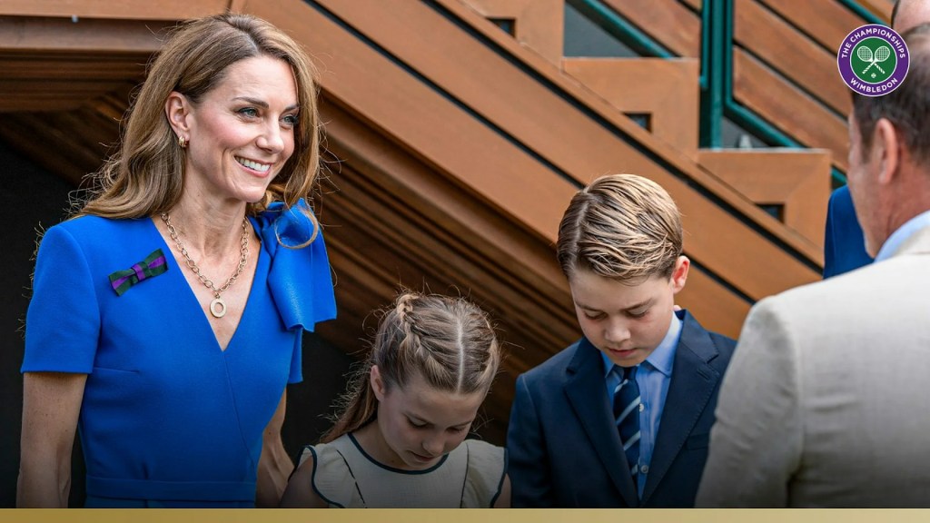 Prince George and Princess Charlotte Make a Surprise Appearance at Wimbledon 2025 Prince George and Princess Charlotte Make a Surprise Appearance at Wimbledon 2025