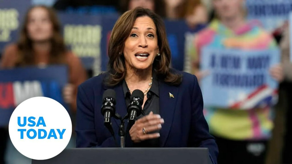 Kamala Harris Jokes at Rally Hecklers: “I Think You Meant to Go to the Smaller One” Kamala Harris Jokes at Rally Hecklers: “I Think You Meant to Go to the Smaller One”