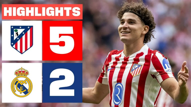 Atlético de Madrid 5-2 Real Madrid: cómo ver el resumen y dónde se emitió LaLiga en 2025 Atlético de Madrid 5-2 Real Madrid: cómo ver el resumen y dónde se emitió LaLiga en 2025