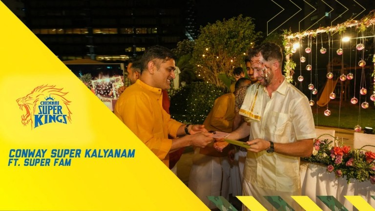 Video: Chennai Super Kings Players Dance at Devon Conway’s 2022 Wedding Party Video: Chennai Super Kings Players Dance at Devon Conway’s 2022 Wedding Party