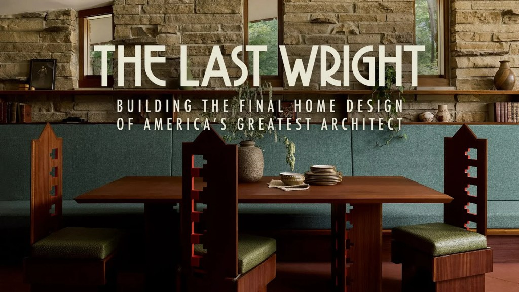 Watch Frank Lloyd Wright’s Final Design Come to Life in Magnolia Network’s New Must-Watch Show Watch Frank Lloyd Wright’s Final Design Come to Life in Magnolia Network’s New Must-Watch Show