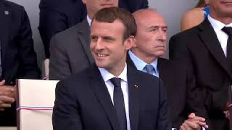 Video: How Trump and Macron Reacted to the Army Band’s Daft Punk Medley Video: How Trump and Macron Reacted to the Army Band’s Daft Punk Medley