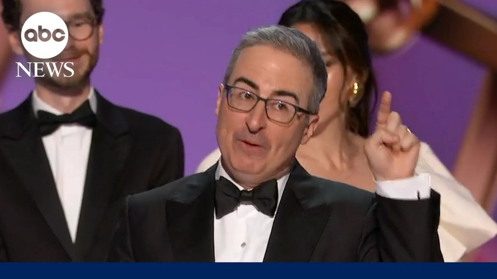 John Oliver Thanks His Late Dog in His 2024 Emmys Speech John Oliver Thanks His Late Dog in His 2024 Emmys Speech