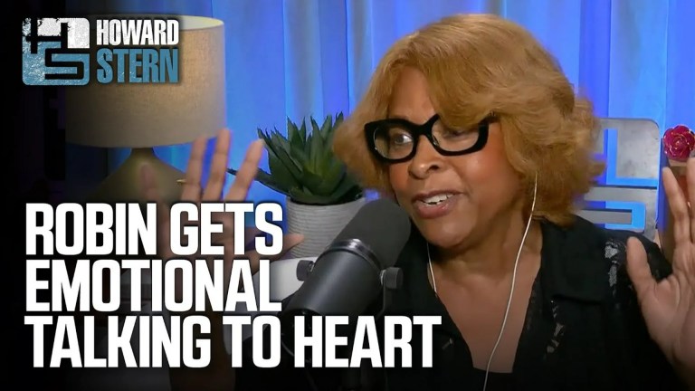 Why Robin Quivers Got Emotional Talking to Heart on The Howard Stern Show Why Robin Quivers Got Emotional Talking to Heart on The Howard Stern Show
