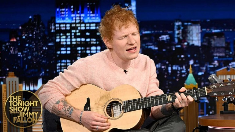 Ed Sheeran Performs “Old Phone” on The Tonight Show Starring Jimmy Fallon Ed Sheeran Performs “Old Phone” on The Tonight Show Starring Jimmy Fallon