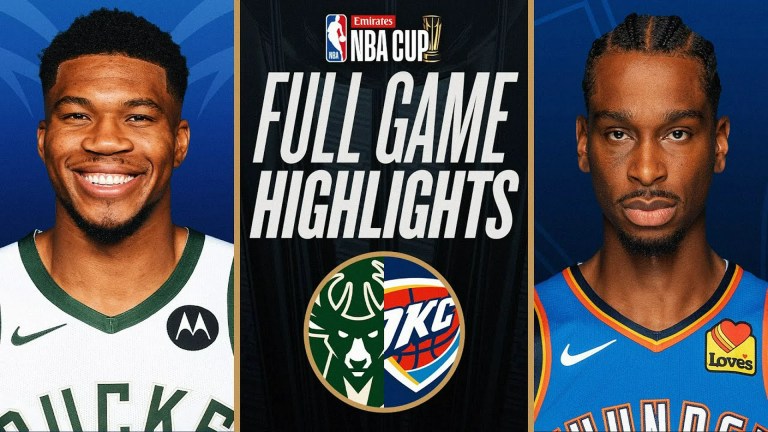 Bucks vs. Thunder 2024 NBA Cup Final: How to Watch the Replay and Original Livestream Bucks vs. Thunder 2024 NBA Cup Final: How to Watch the Replay and Original Livestream