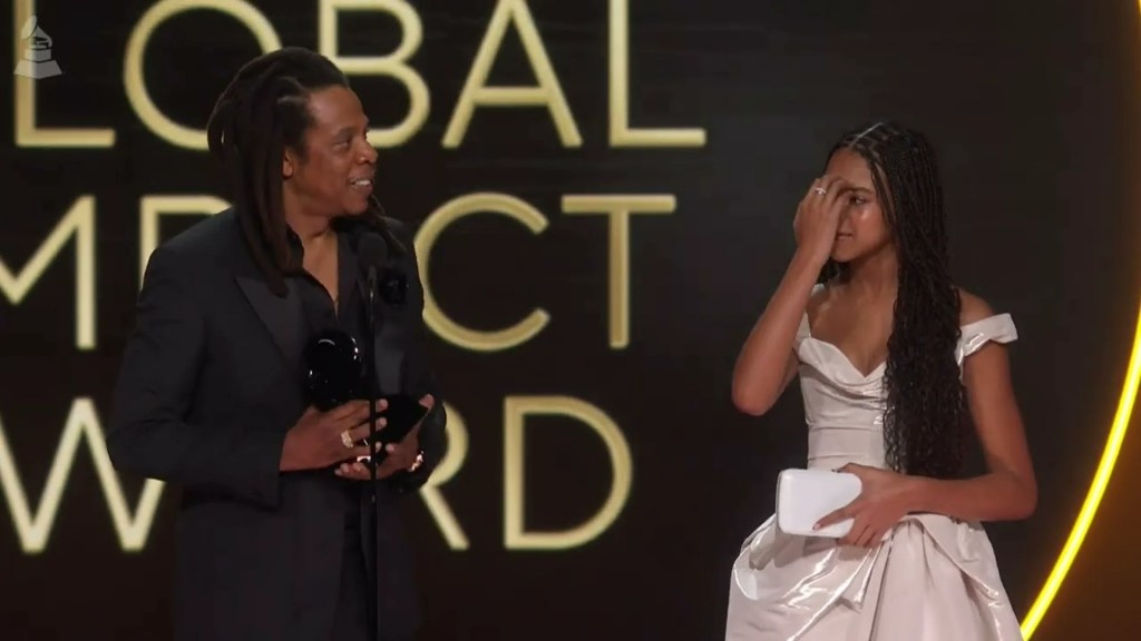 Jay-Z Receives the Dr. Dre Global Impact Award at the 2024 GRAMMYs Jay-Z Receives the Dr. Dre Global Impact Award at the 2024 GRAMMYs