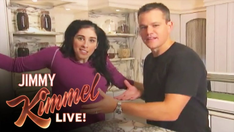 How Sarah Silverman Kept the Matt Damon Video Secret From Jimmy Kimmel How Sarah Silverman Kept the Matt Damon Video Secret From Jimmy Kimmel