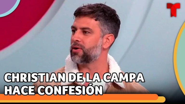 Christian de la Campa confesó que Aylín Mujica era su crush Christian de la Campa confesó que Aylín Mujica era su crush