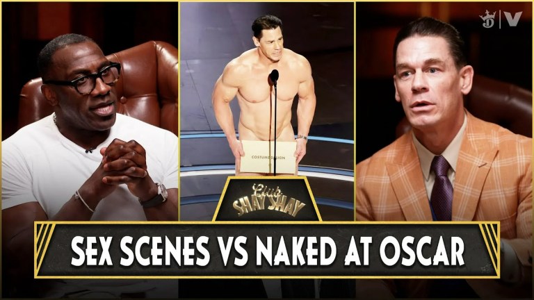 John Cena Says Sex Scenes Are Hard, but His Oscars Bit Was Worse John Cena Says Sex Scenes Are Hard, but His Oscars Bit Was Worse