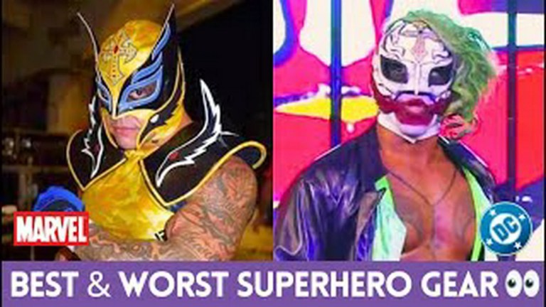 Rey Mysterio’s Superhero-Inspired Costumes, Ranked Rey Mysterio’s Superhero-Inspired Costumes, Ranked