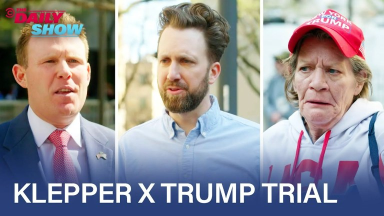 Watch Jordan Klepper Interview Trump Supporters Outside the Manhattan Trial Watch Jordan Klepper Interview Trump Supporters Outside the Manhattan Trial