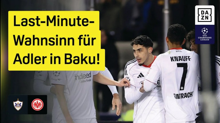Qarabağ gegen SGE: kostenlos schauen, Wiederholung und Highlights Qarabağ gegen SGE: kostenlos schauen, Wiederholung und Highlights
