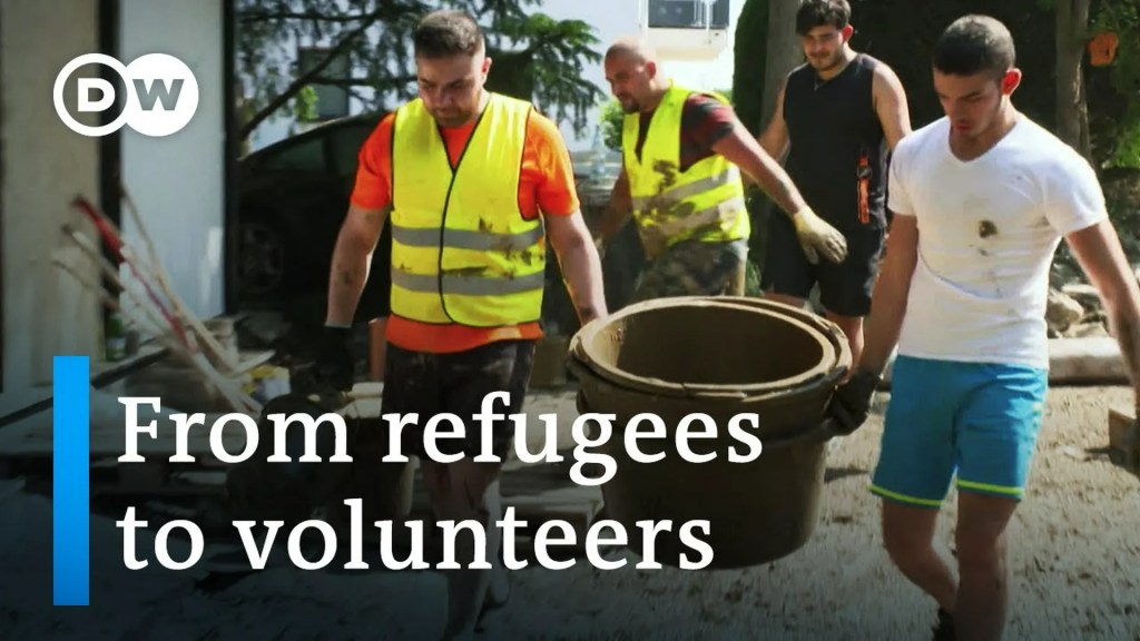 Syrians in Sinzig: Refugees help Germans rebuild after devastating floods Syrians in Sinzig: Refugees help Germans rebuild after devastating floods