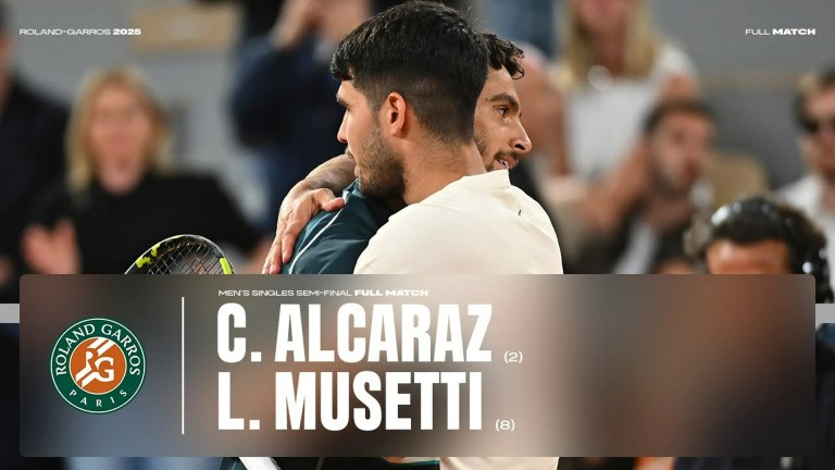 How to Watch Alcaraz vs. Musetti at the 2025 French Open: TV, Streaming and Replay How to Watch Alcaraz vs. Musetti at the 2025 French Open: TV, Streaming and Replay